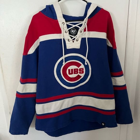 CHICAGO CUBS LACER HOODED SWEATSHIRT - Picture 2 of 13
